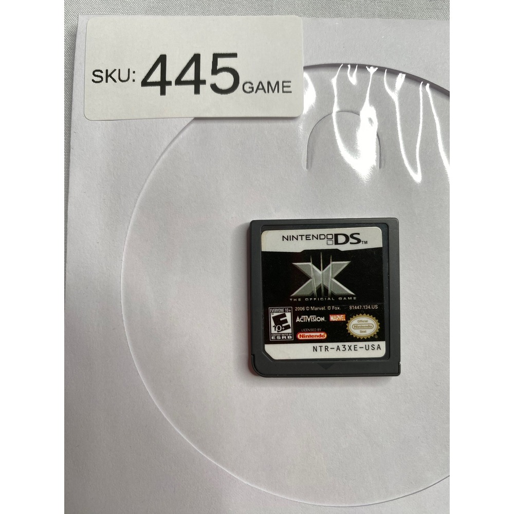 X-Men The Official Game Nintendo DS